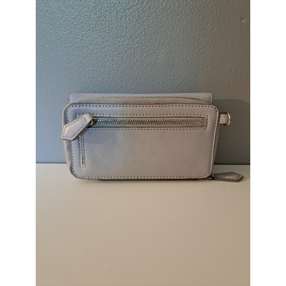 Vera Bradley Wallet Zip Button Lilac - Picture 2 of 3